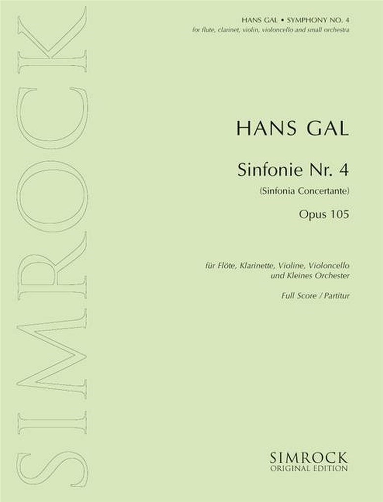Symphony 4 in B Flat op. 105